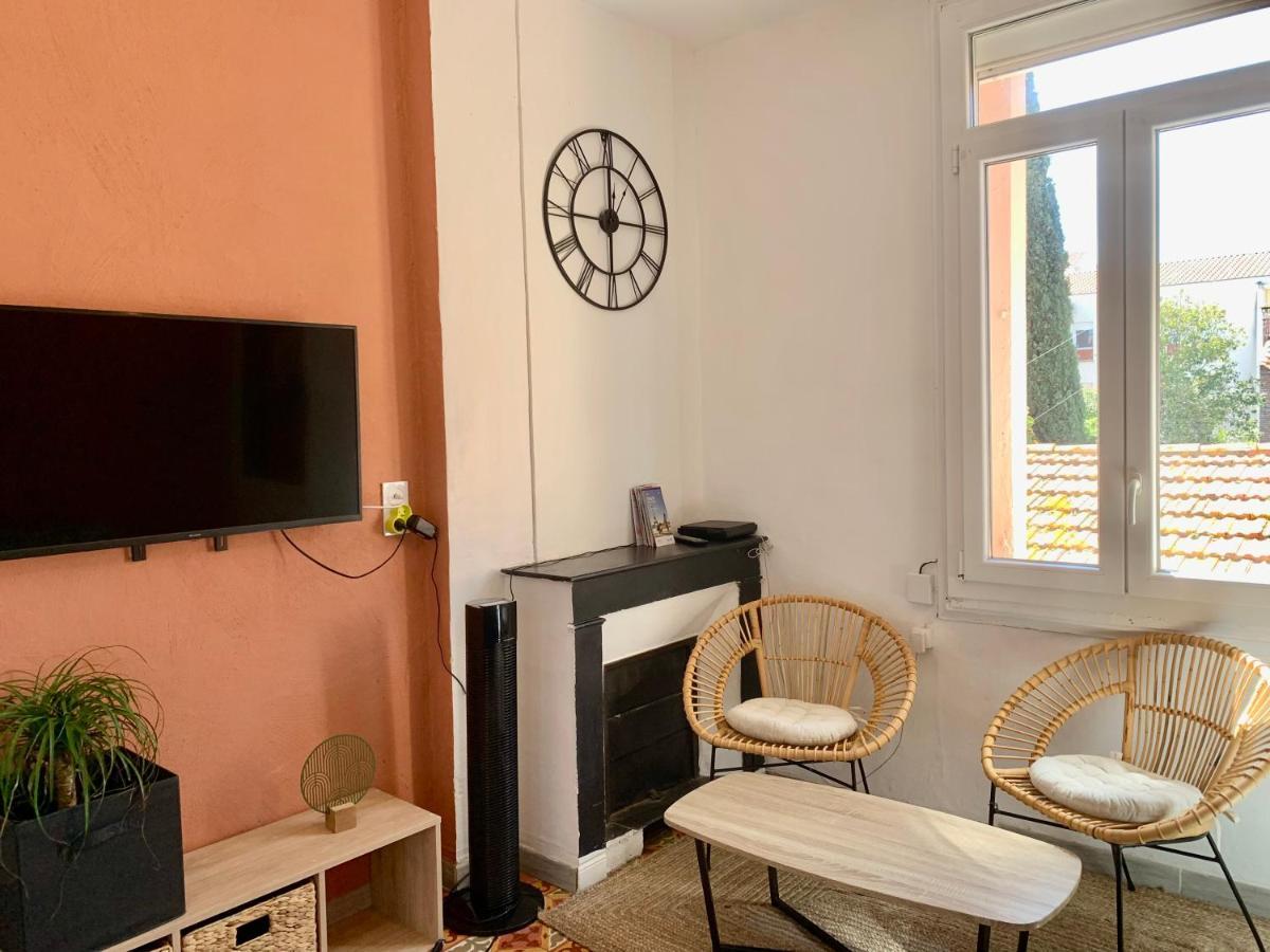 Studio Entre Fac&centre ville Perpignano Esterno foto